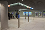 hell und freundlich: das neu gestaltete U-Bahn Zwischengeschoss Hauptbahnhof (©Foto: Martin Schmitz)